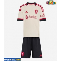 Liverpool Andrew Robertson #26 Auswärts Trikotsatz Kinder 2025-26 Kurzarm (+ Kurze Hosen)